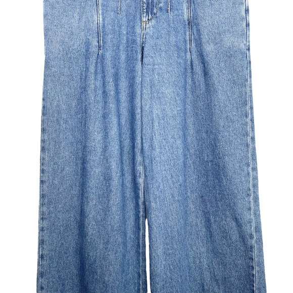 Free People Midnight City High Rise Wide Leg Jeans - Picture 8 of 15